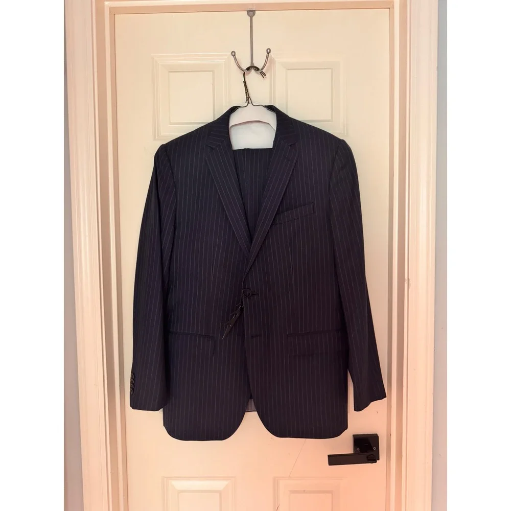 Banana Republic Vitale Barberis‎ Canonico 110's Wool Suit 40R